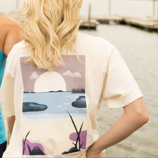 Lake View - Pocket Tee