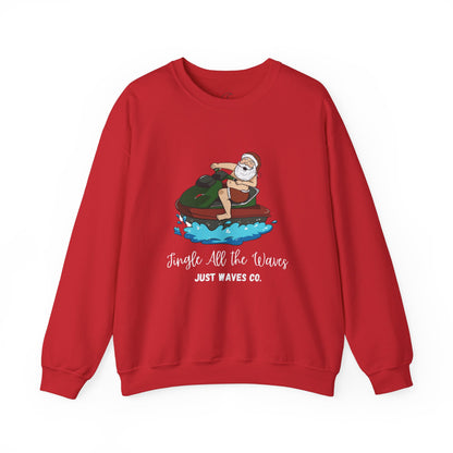 Jingle All the Waves - Christmas Crewneck