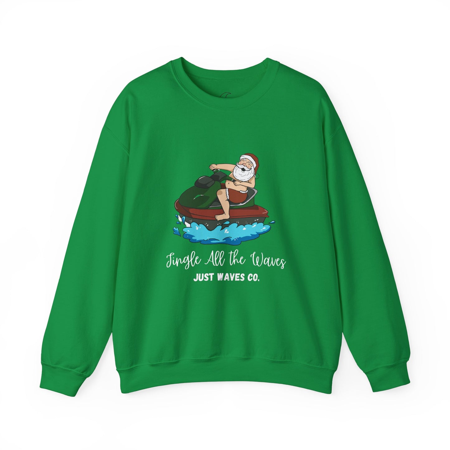 Jingle All the Waves - Christmas Crewneck