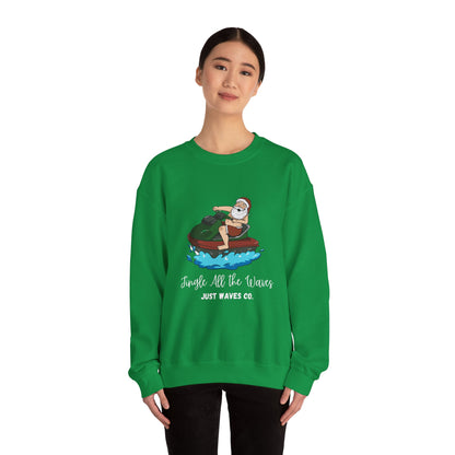 Jingle All the Waves - Christmas Crewneck